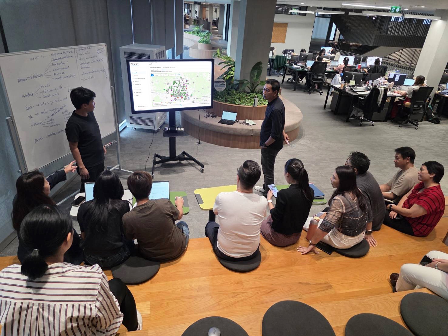 แสนสิริ และพลัส พร็อพเพอร์ตี้ พัฒนา Real-Time Dashboard รับมือฝนตกหนัก-น้ำสะสม